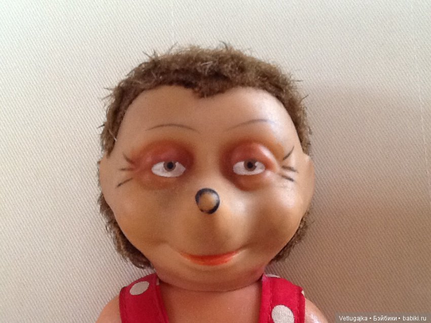 Большой ежик . ГДР — Винтажные куклы и игрушки детства (фото 5)