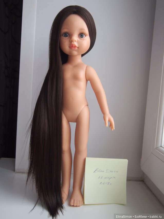 Резиновая негритянка. Кукла Паола Рейна Рапунцель.