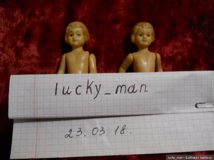 Куколки целлулоид одним лотом (фото 7)