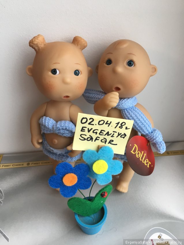 Новые пупсы в одежде и коробке. Очень милые) (фото 10)