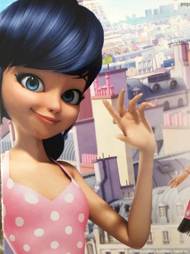 Шарнирная кукла Маринетт (Леди Баг). Оригинал из Америки