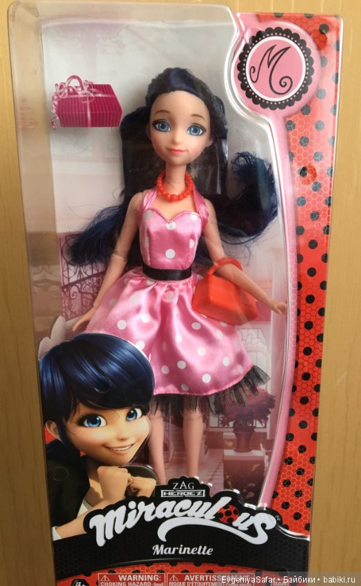 Шарнирная кукла Маринетт (Леди Баг). Оригинал из Америки (фото 8)