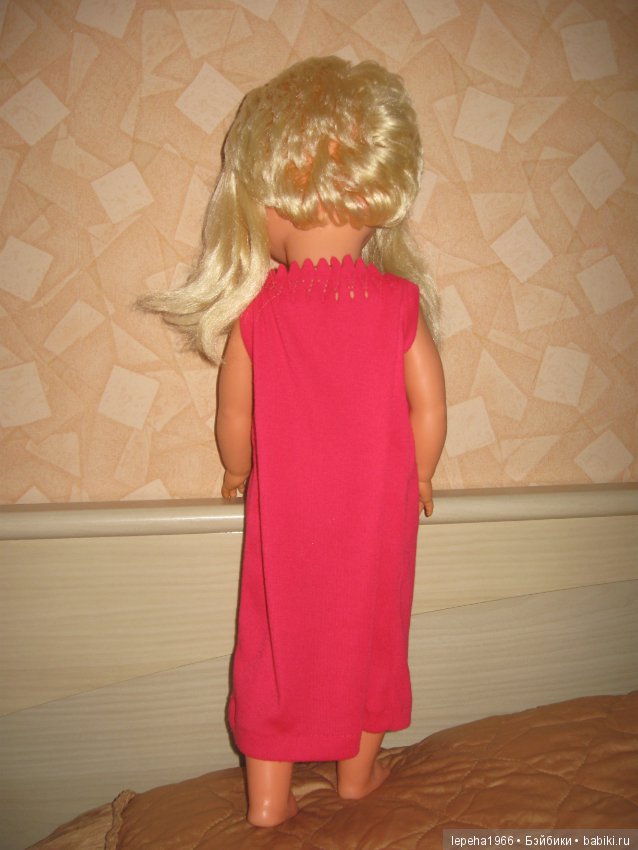 Большая кукла ГДР, 60 см — Винтажные куклы и игрушки детства (фото 2)