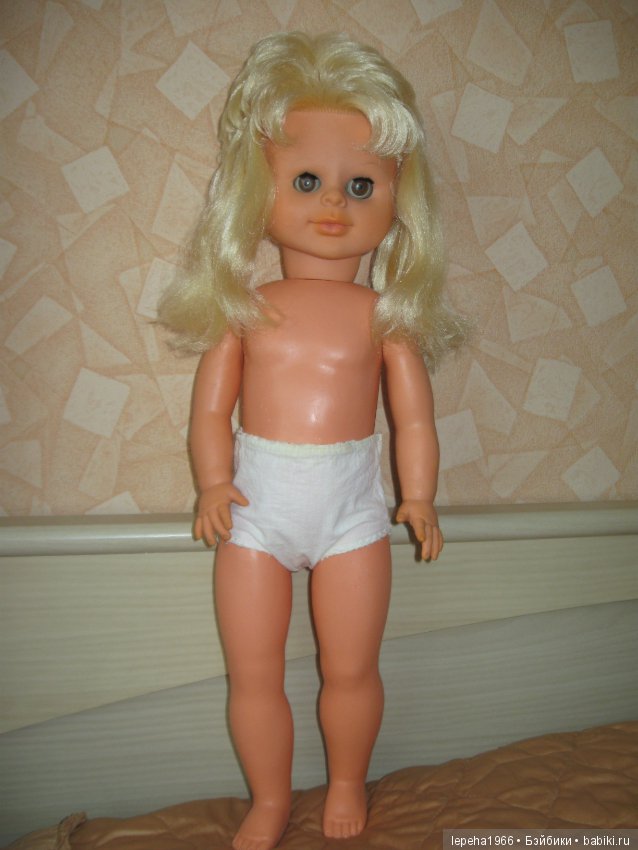 Большая кукла ГДР, 60 см — Винтажные куклы и игрушки детства (фото 5)