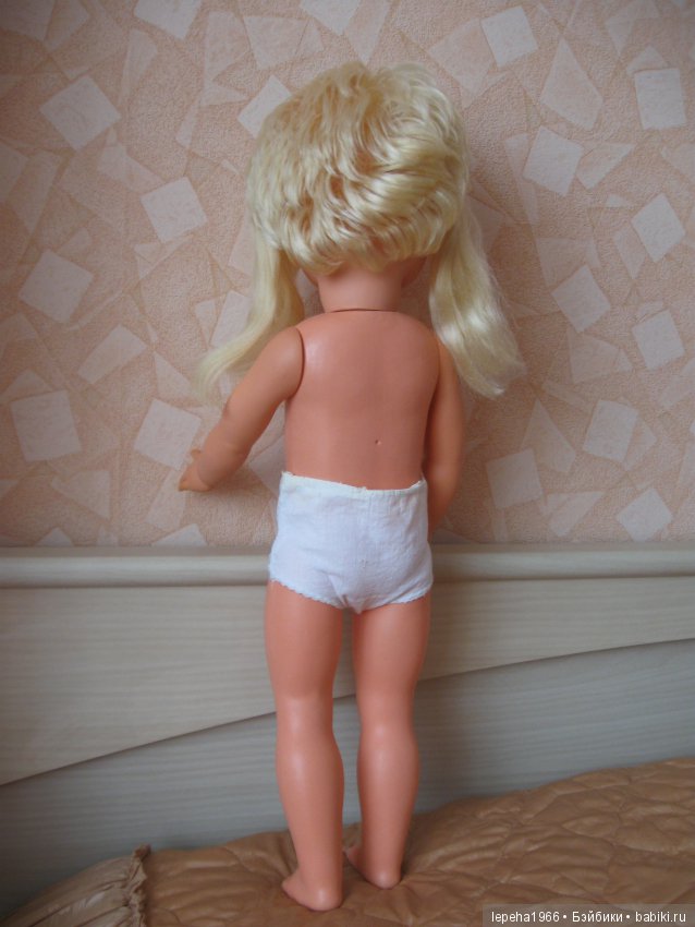 Большая кукла ГДР, 60 см — Винтажные куклы и игрушки детства (фото 6)