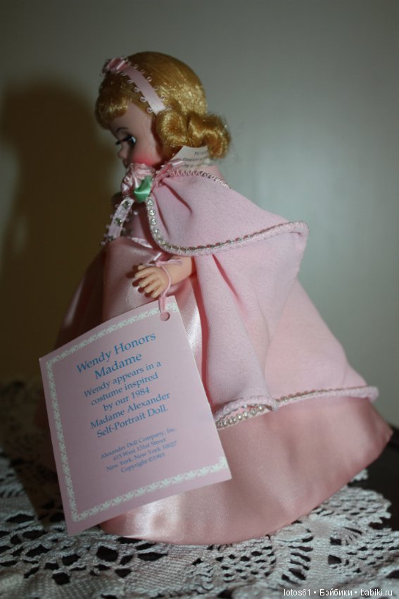Куколки от Мадам Александр