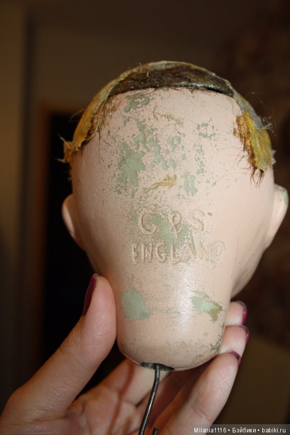 Антикварная головка в умелые ручки клеймо C&S England (фото 4)