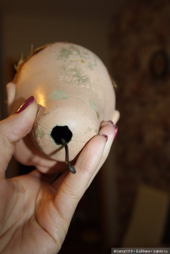 Антикварная головка в умелые ручки клеймо C&S England (фото 6)