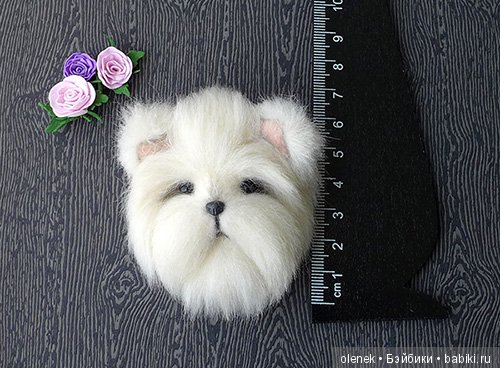 Брошь. Собачка — Авторские игрушки (фото 4)