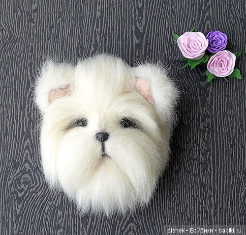 Брошь. Собачка — Авторские игрушки (фото 3)