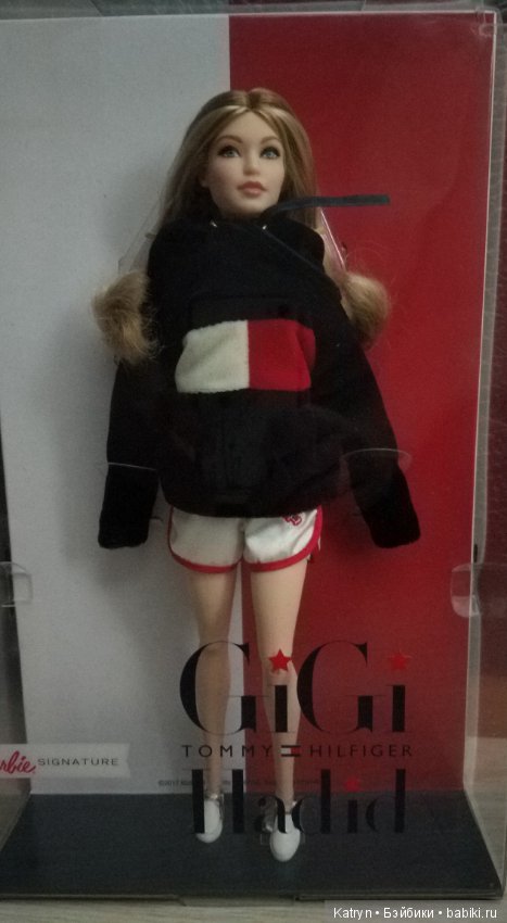 Barbie Tommy Hilfiger GiGi Hadid, ДжиДжи Хадид НРФБ (фото 6)