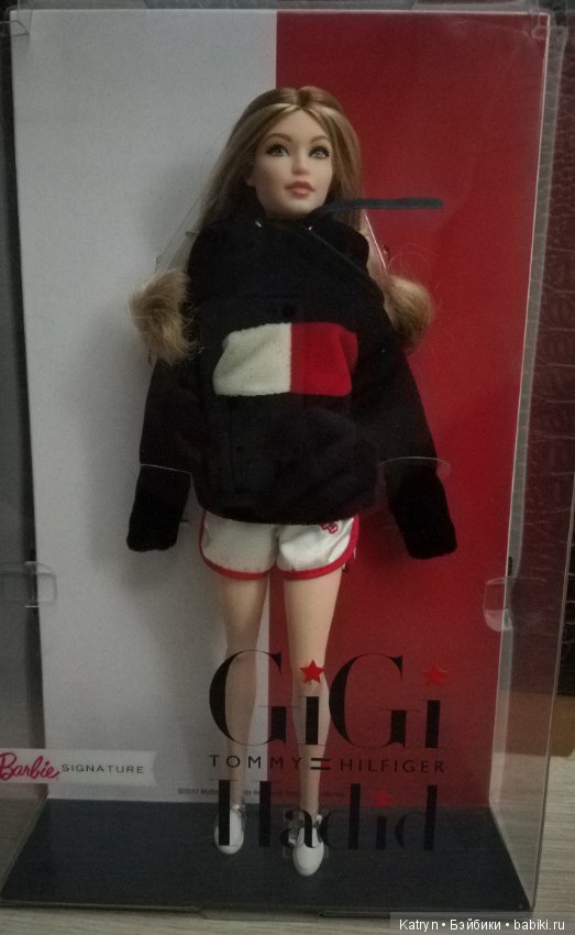 Barbie Tommy Hilfiger GiGi Hadid, ДжиДжи Хадид НРФБ (фото 7)