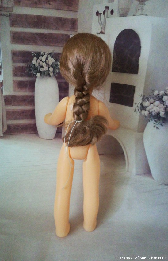 Кукла СССР в национальном костюме. Редкая! Горьковская фабрика игрушек "Мир"