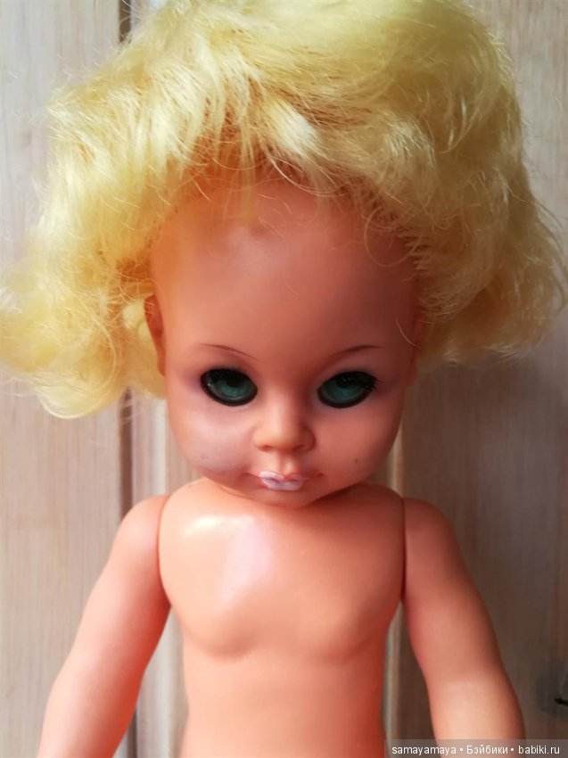 Редкая сердитая немочка, немецкая кукла, ГДР Ernstroda