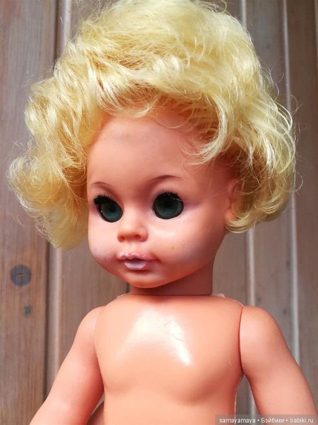 Редкая сердитая немочка, немецкая кукла, ГДР Ernstroda (фото 7)