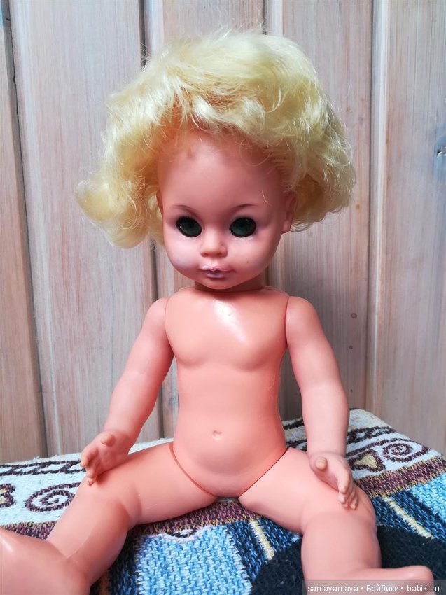 Редкая сердитая немочка, немецкая кукла, ГДР Ernstroda (фото 5)