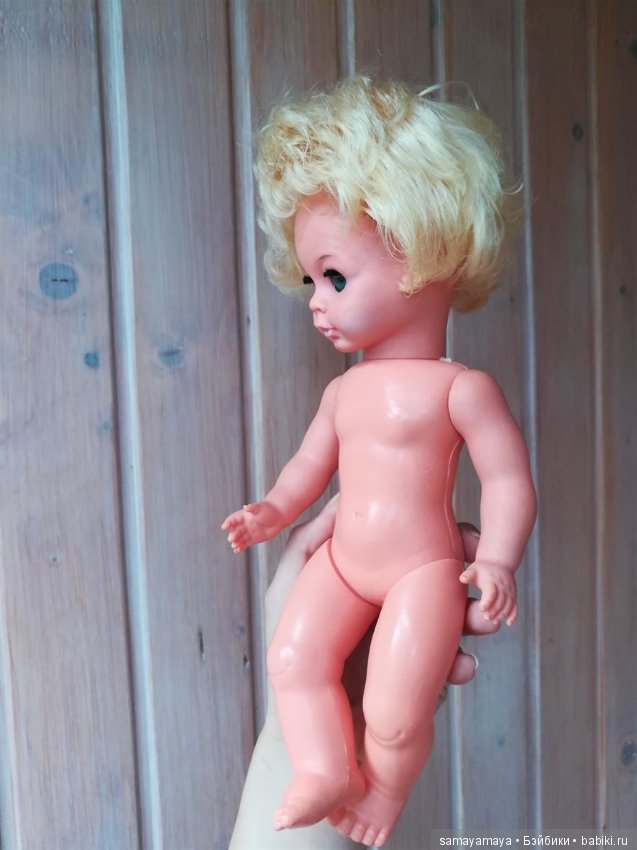 Редкая сердитая немочка, немецкая кукла, ГДР Ernstroda (фото 2)