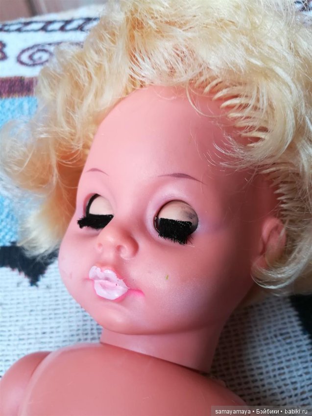 Редкая сердитая немочка, немецкая кукла, ГДР Ernstroda