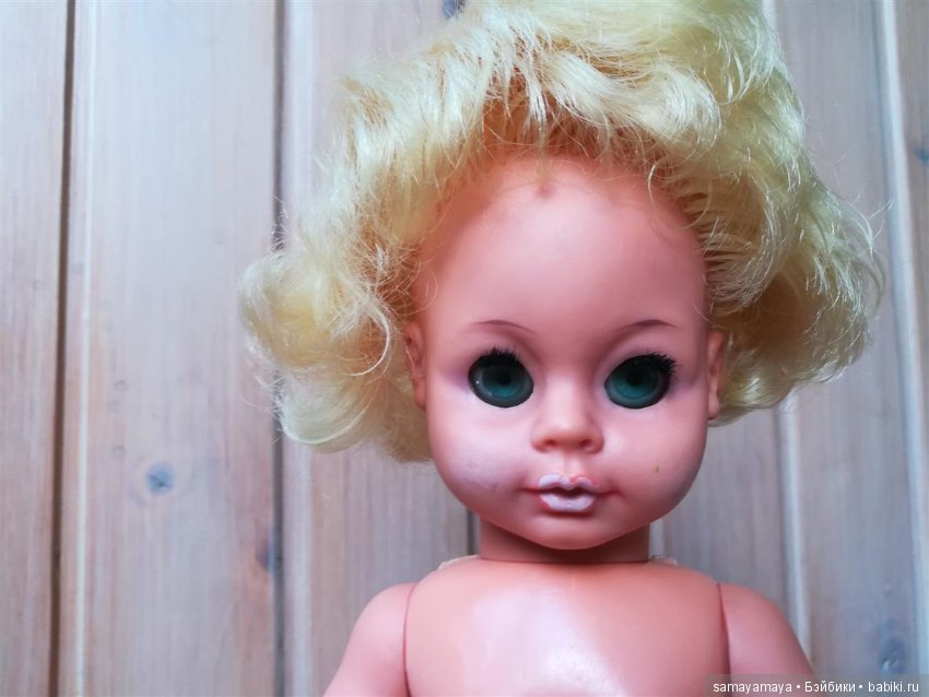 Редкая сердитая немочка, немецкая кукла, ГДР Ernstroda (фото 10)