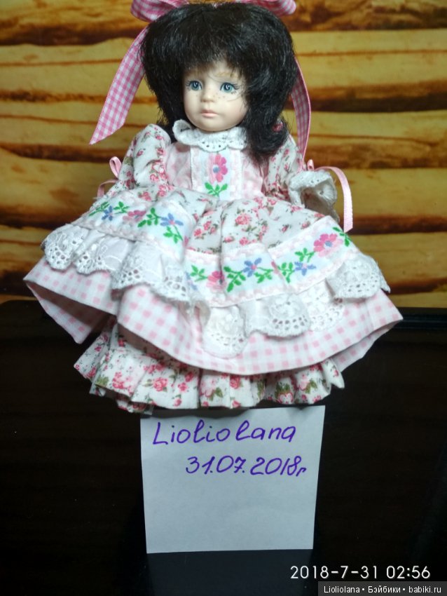 Малышка в розовом от Pittsburgh Originals 1996 год