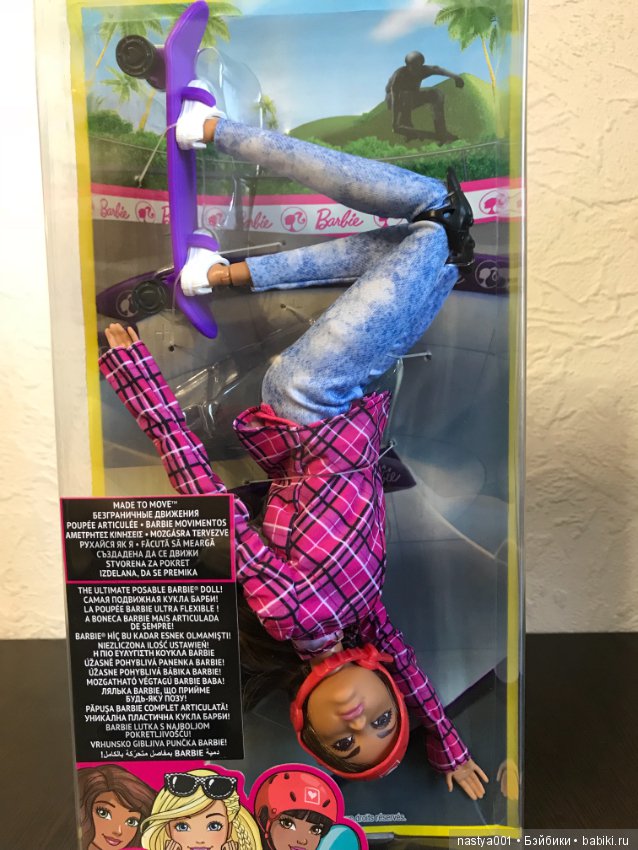 Кукла Barbie Скейтбордистка (фото 3)