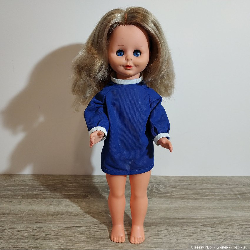 Улыбашка с ямочками. Винтажная немецкая кукла ГДР рост 40 см Sonni (фото 5)