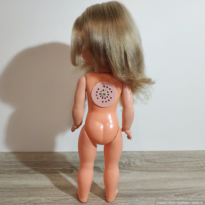 Улыбашка с ямочками. Винтажная немецкая кукла ГДР рост 40 см Sonni