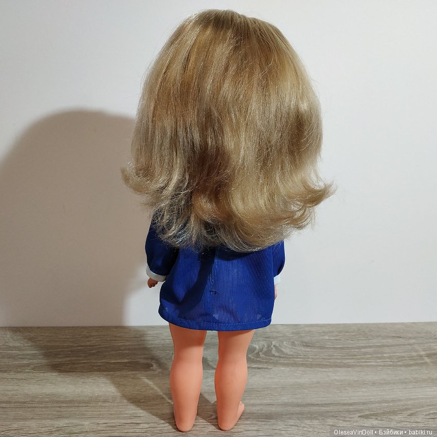 Улыбашка с ямочками. Винтажная немецкая кукла ГДР рост 40 см Sonni (фото 10)