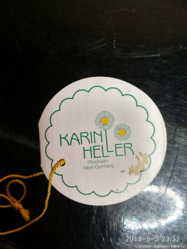 Редкая интересная девочка от Karin Heller #38/50. Рассрочка