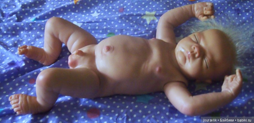 Ashton Drake полностью силикон-виниловый анатомически правильный Charlie от Linda Webb (фото 2)