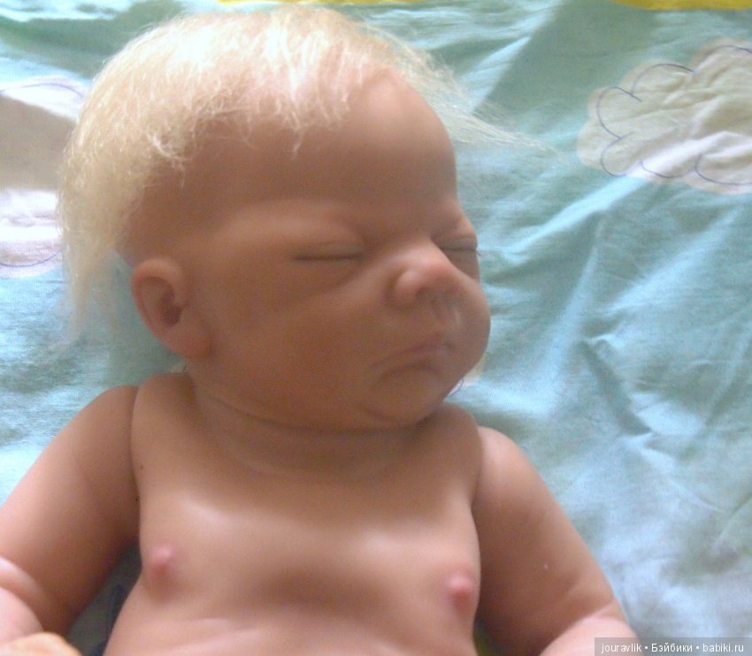 Ashton Drake полностью силикон-виниловый анатомически правильный Charlie от Linda Webb (фото 3)