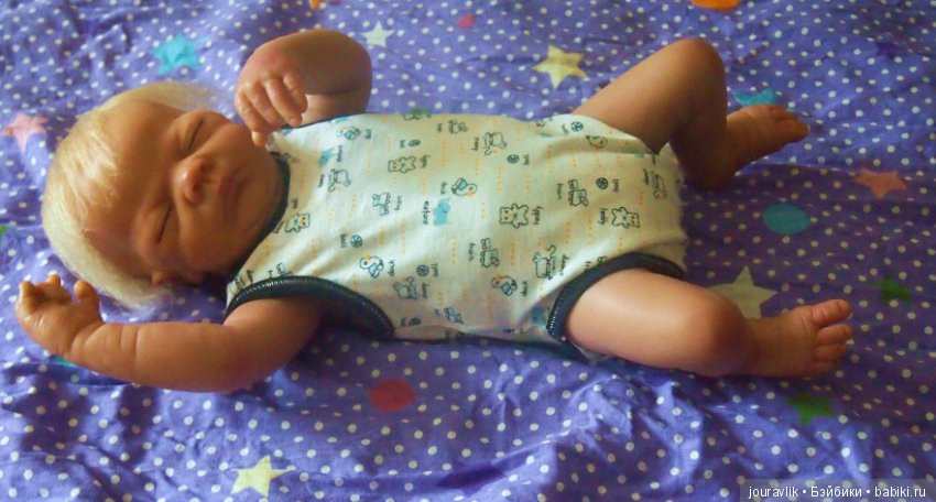 Ashton Drake полностью силикон-виниловый анатомически правильный Charlie от Linda Webb (фото 4)