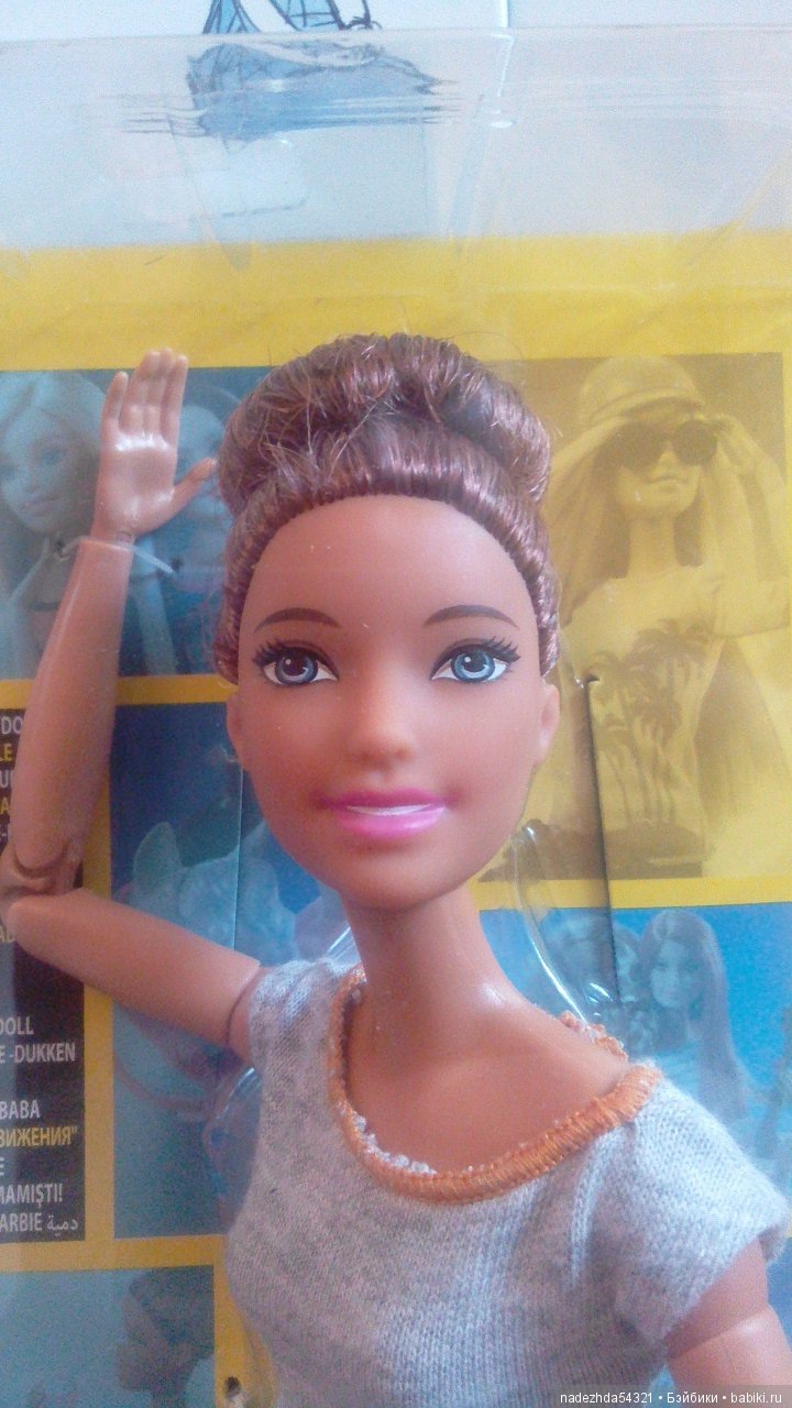 Новинка 2018 года Барби (Barbie) "Безграничные движения" брюнетка (2) (фото 5)