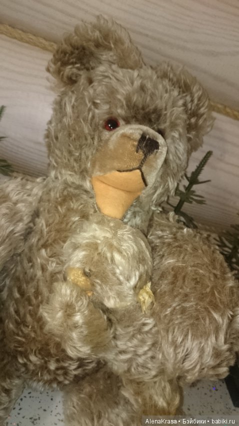 Мишка Гдр ,Германия ,Steiff (фото 3)