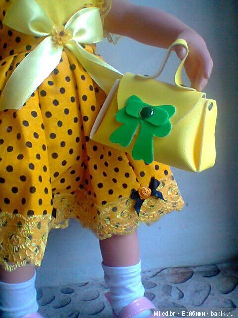 Сумочка — Аксессуары для кукол (фото 3)