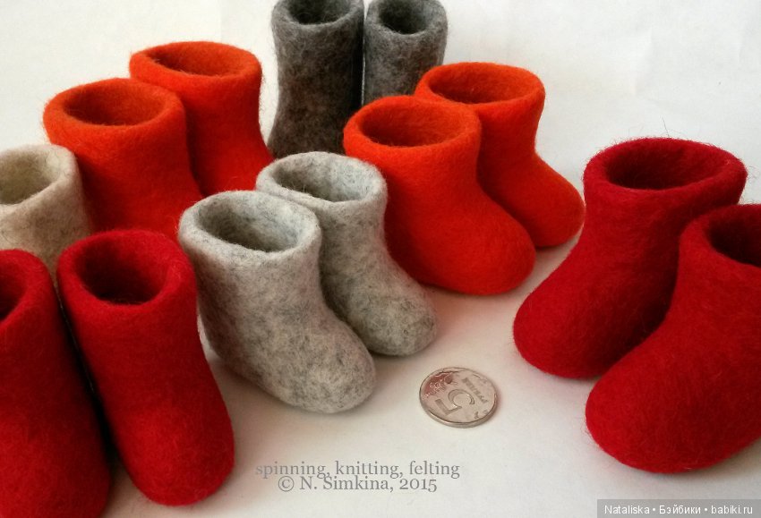 Валенки для кукол, игрушек и зверушек (фото 2)