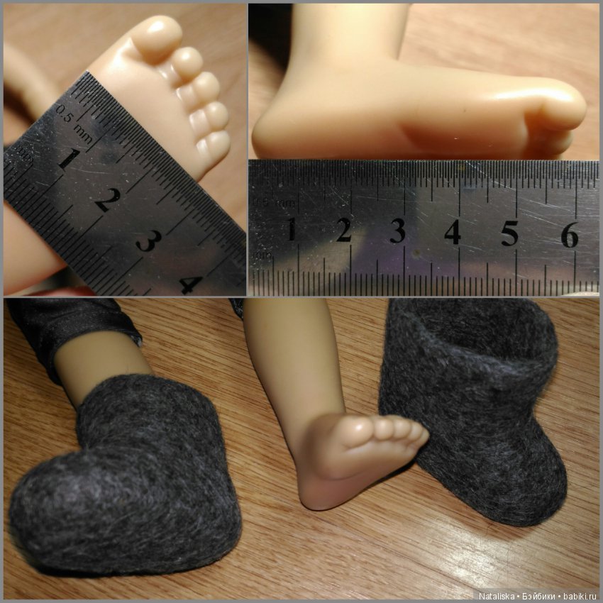 Валенки для кукол, игрушек и зверушек (фото 6)