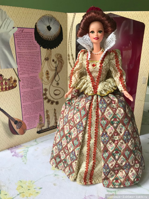 elizabethan queen barbie