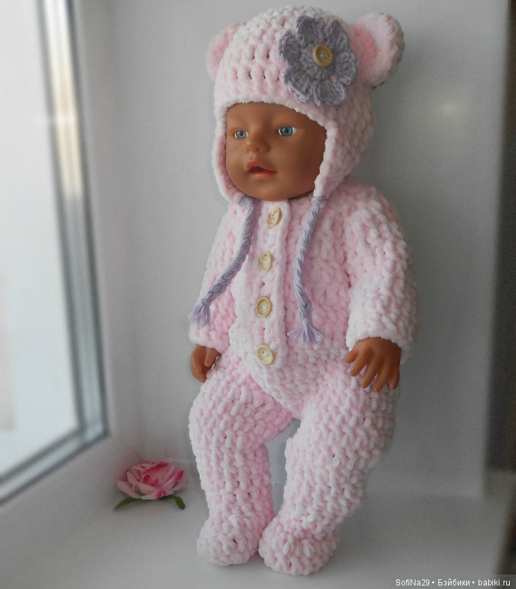 Одежда для куклы «Baby Born» своими руками