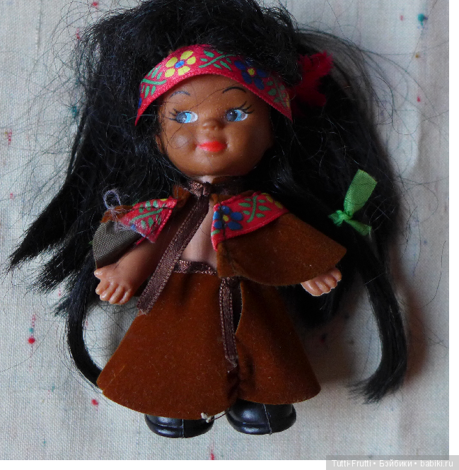 Этническая кукла ГДР и Чудик ,оригинальная одежда,продаются вместе,цена с доставкой (фото 3)