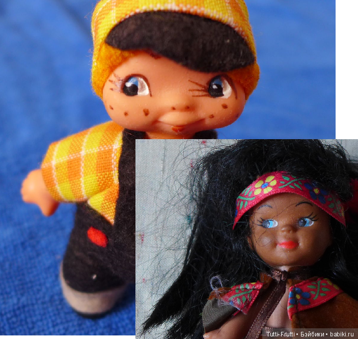 Этническая кукла ГДР и Чудик ,оригинальная одежда,продаются вместе,цена с доставкой