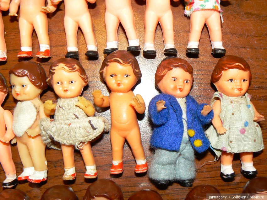 Пупсики резиновые из детства Ari August Riedeler GmbH &Co. KG, ГДР, высота 8 см, Распродажа (фото 5)