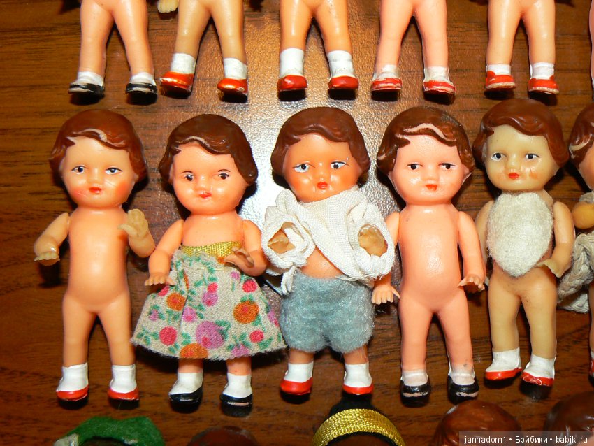 Пупсики резиновые из детства Ari August Riedeler GmbH &Co. KG, ГДР, высота 8 см, Распродажа (фото 4)