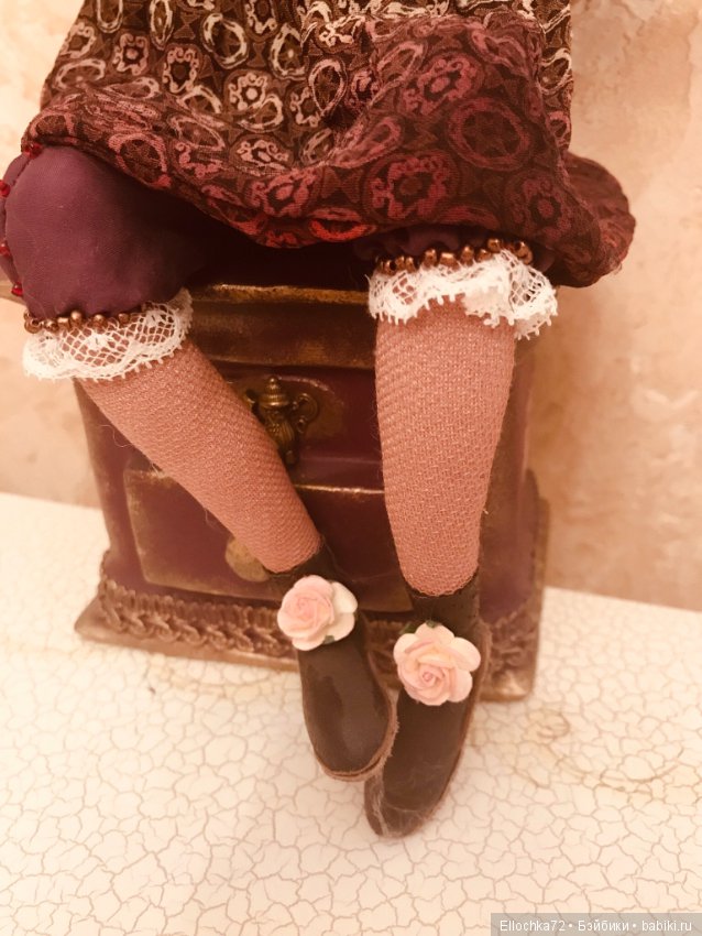 Авторская кукла «Кофейная рапсодия» (фото 6)