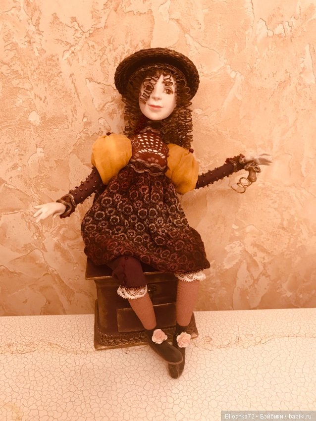 Авторская кукла «Кофейная рапсодия» (фото 2)