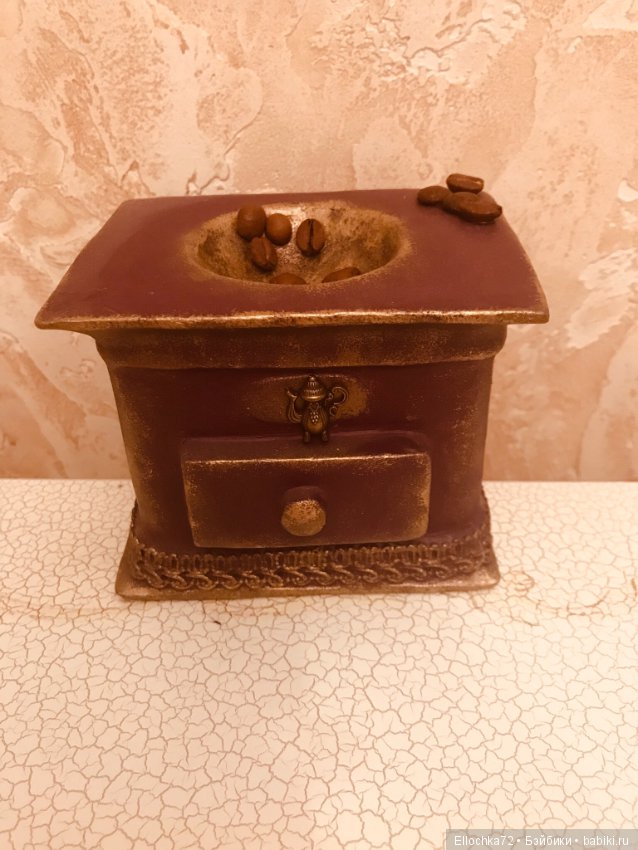 Авторская кукла «Кофейная рапсодия» (фото 7)