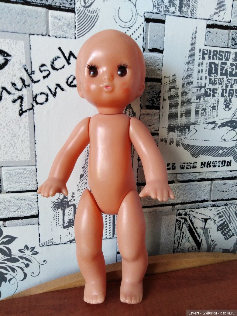Пупс СССР, 33см — Винтажные куклы и игрушки детства (фото 2)