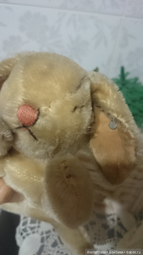 Зайка винтажный Steiff — Игрушки для детей (фото 3)