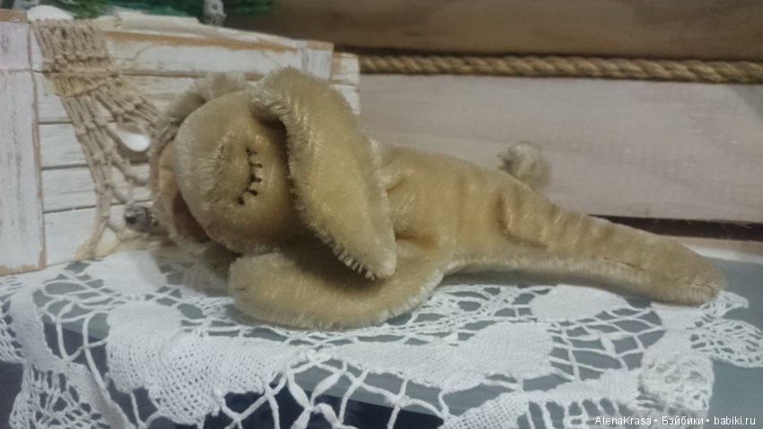 Зайка винтажный Steiff — Игрушки для детей (фото 4)