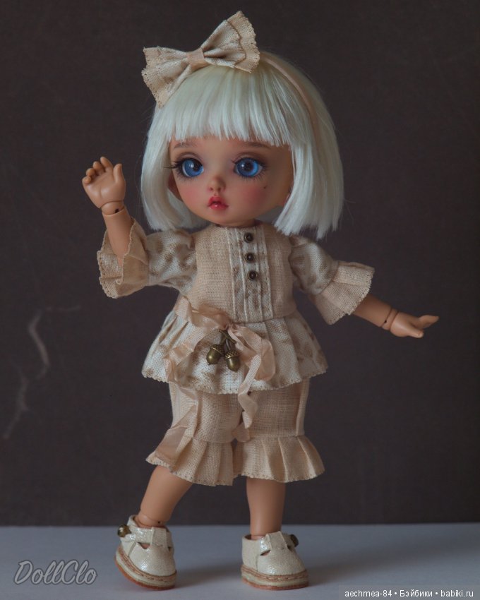 Комплект одежды для пукифи и кукол аналогичного размера (фото 3)